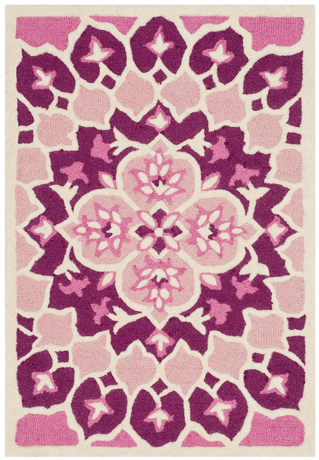 Safavieh Bellagio Blg610A Pink / Ivory Rugs.