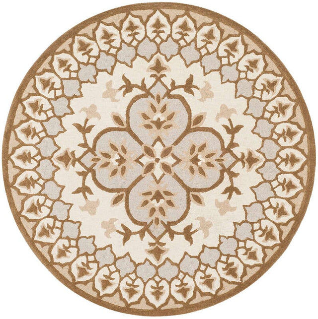 Safavieh Bellagio Blg610B Ivory / Dark Beig Rugs.