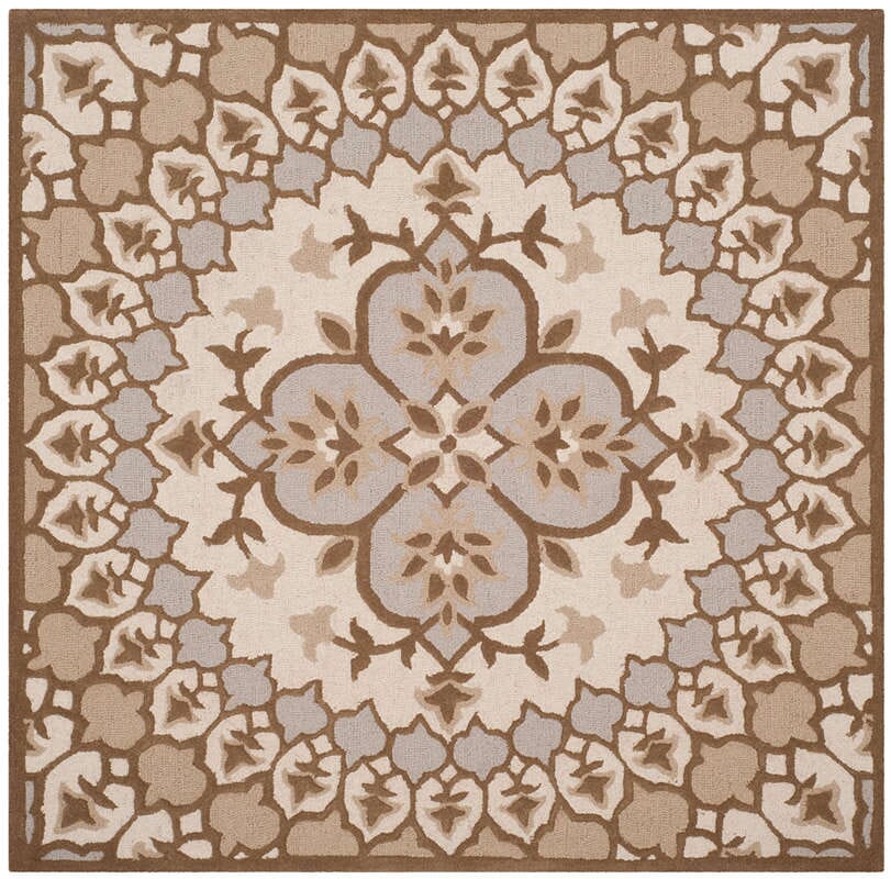Safavieh Bellagio Blg610B Ivory / Dark Beig Rugs.