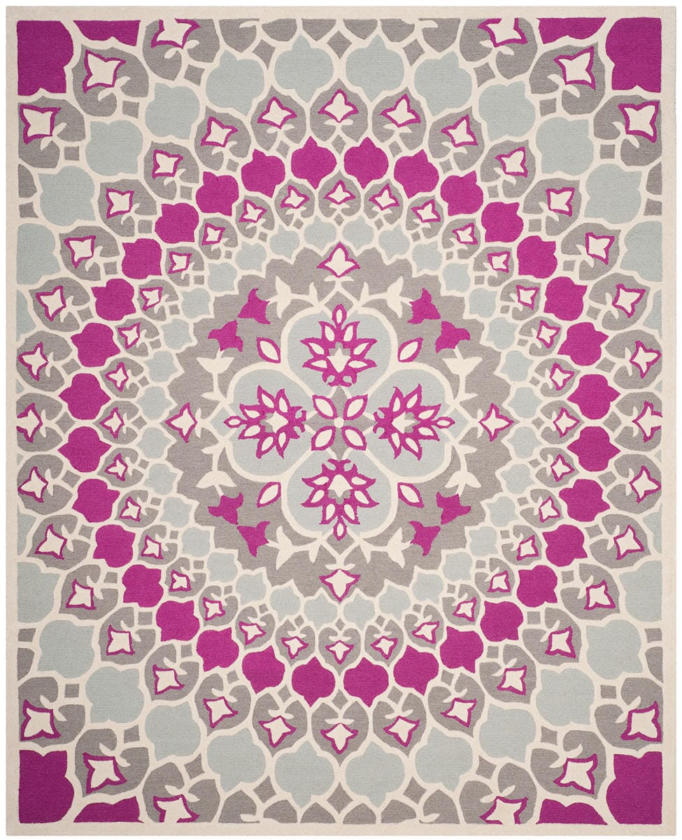 Safavieh Bellagio Blg610E Grey / Ivory Rugs.