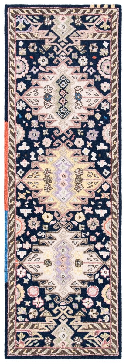 Safavieh Bellagio Blg626N Navy/Sage Rugs.
