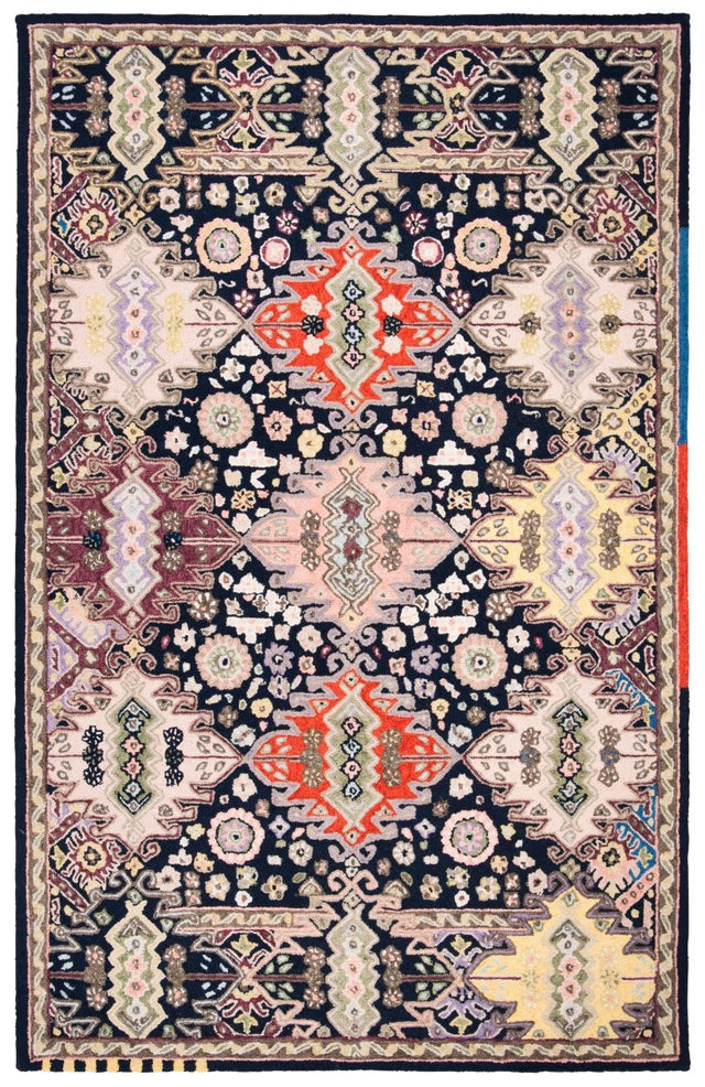 Safavieh Bellagio Blg626N Navy/Sage Rugs.