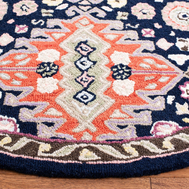 Safavieh Bellagio Blg626N Navy/Sage Rugs.