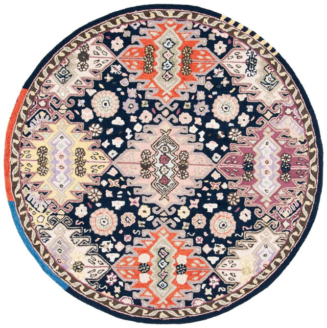 Safavieh Bellagio Blg626N Navy/Sage Rugs.