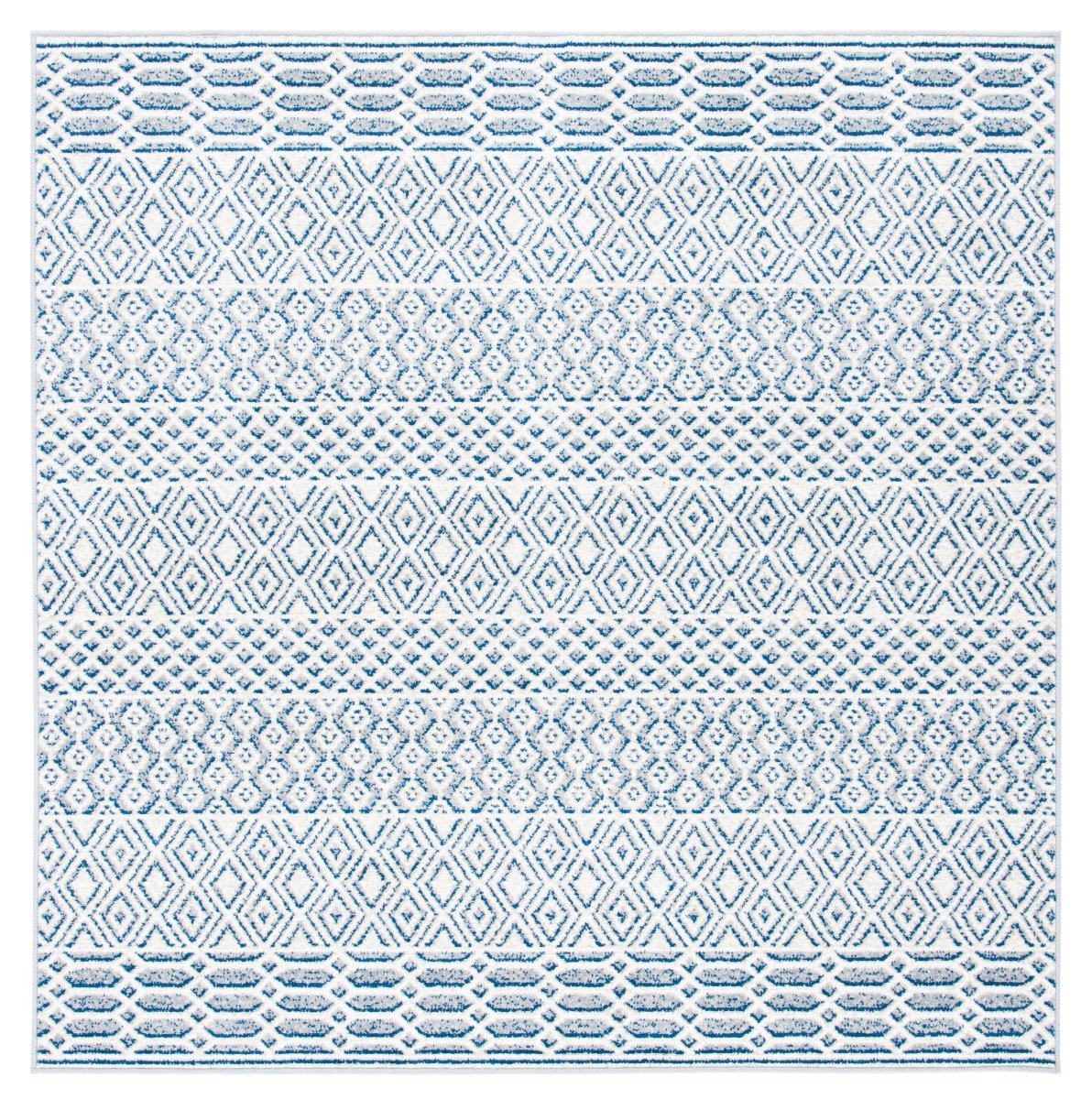 Safavieh Belmont Bmt132B Ivory/Navy Rugs.