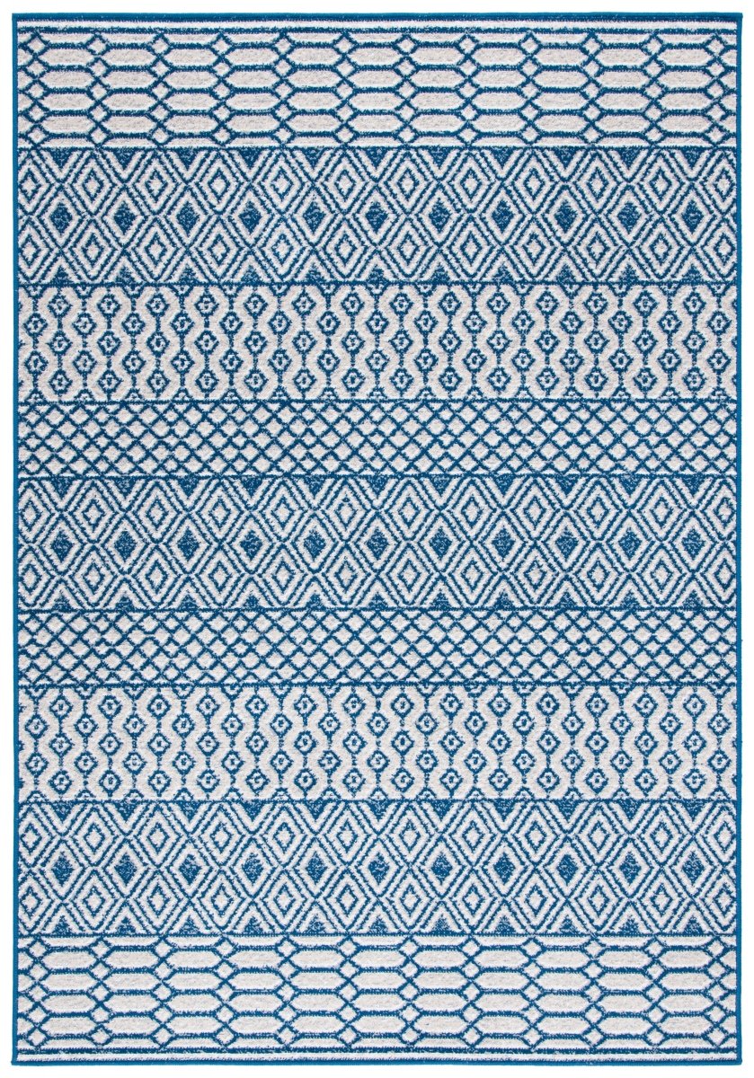 Safavieh Belmont Bmt132N Navy/Grey Rugs.