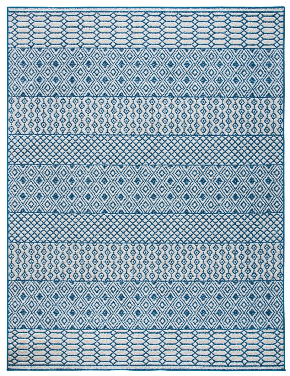 Safavieh Belmont Bmt132N Navy/Grey Rugs.