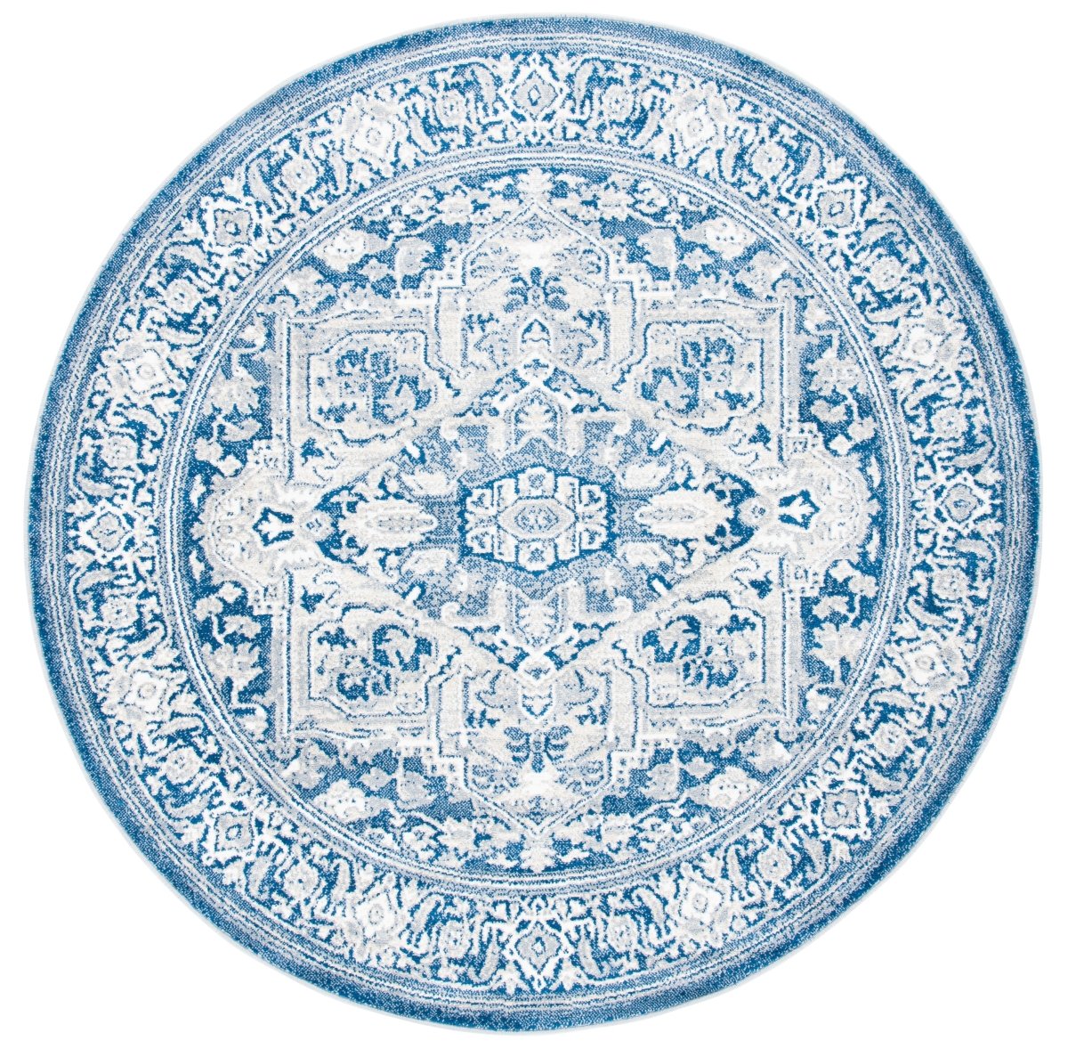 Safavieh Belmont Bmt134N Navy/Grey Rugs.