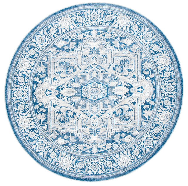 Safavieh Belmont Bmt134N Navy/Grey Rugs.