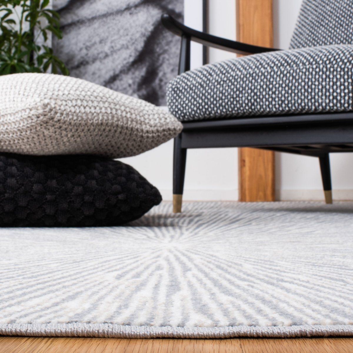Safavieh Belmont Bmt136F Grey/Ivory Rugs.