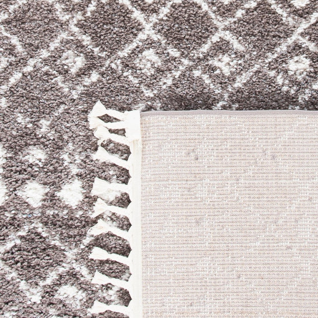 Safavieh Berber Fringe Shag Bfg519T Brown/Ivory Rugs.