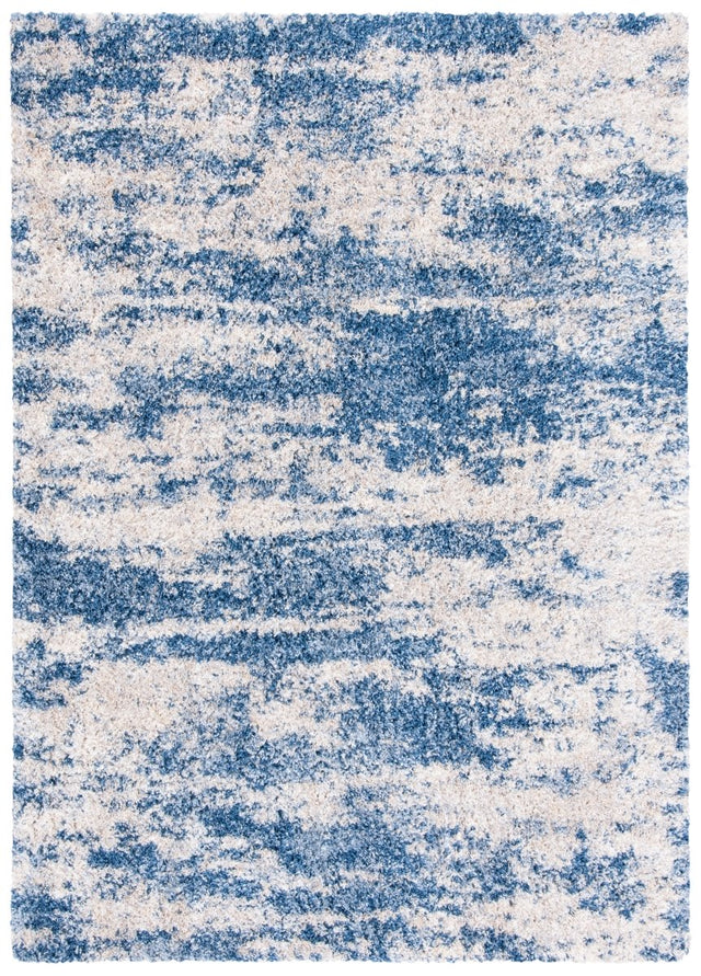Safavieh Berber Shag Ber219B Beige/Blue Rugs.