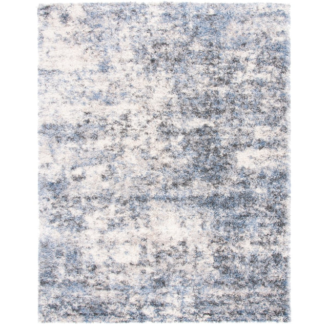 Safavieh Berber Shag Ber274A Ivory/Grey Rugs.