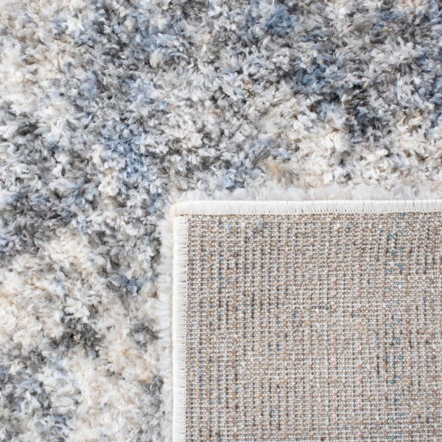 Safavieh Berber Shag Ber274A Ivory/Grey Rugs.