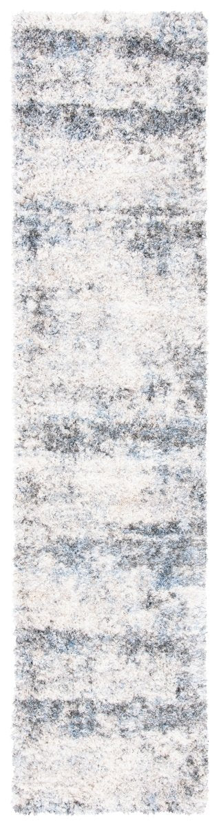 Safavieh Berber Shag Ber276A Ivory/Charcoal Rugs.
