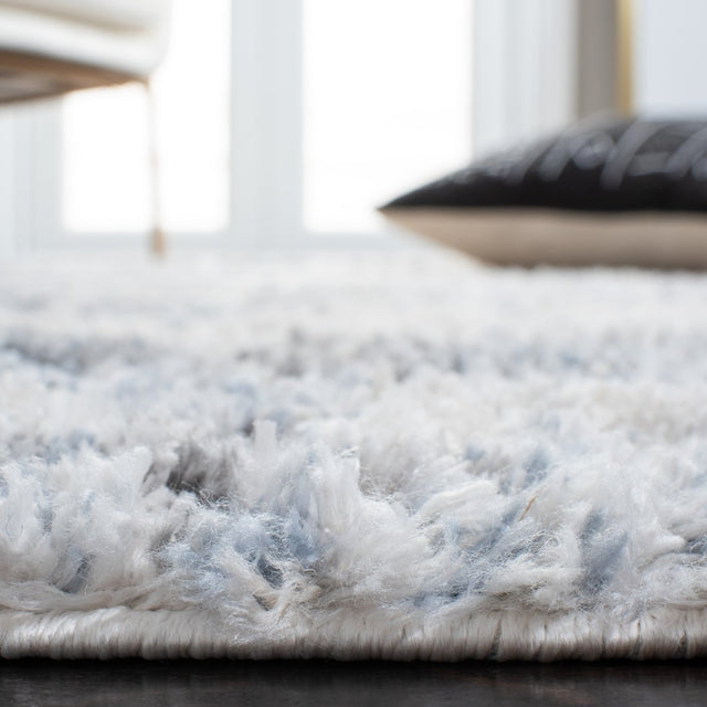 Safavieh Berber Shag Ber276A Ivory/Charcoal Rugs.