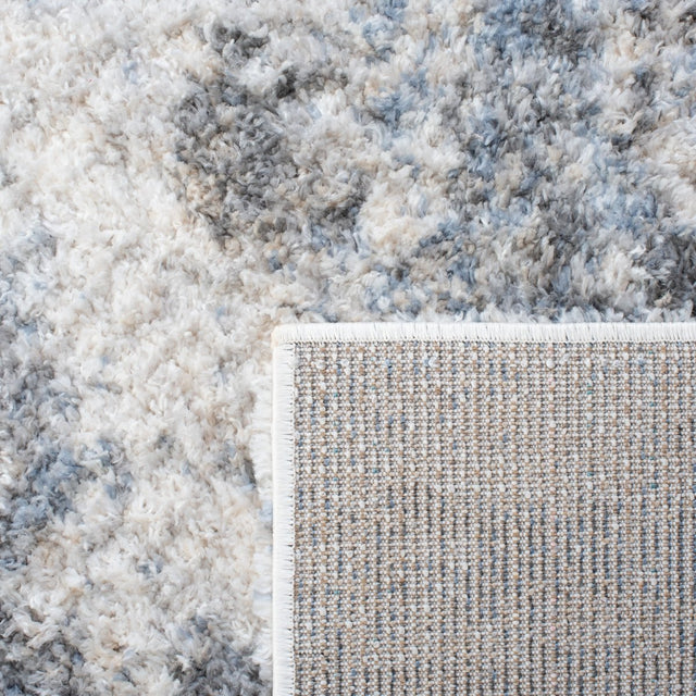 Safavieh Berber Shag Ber276A Ivory/Charcoal Rugs.