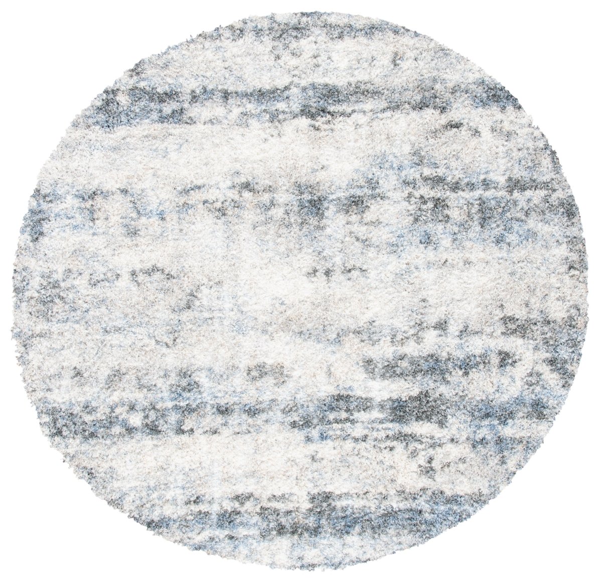 Safavieh Berber Shag Ber276A Ivory/Charcoal Rugs.