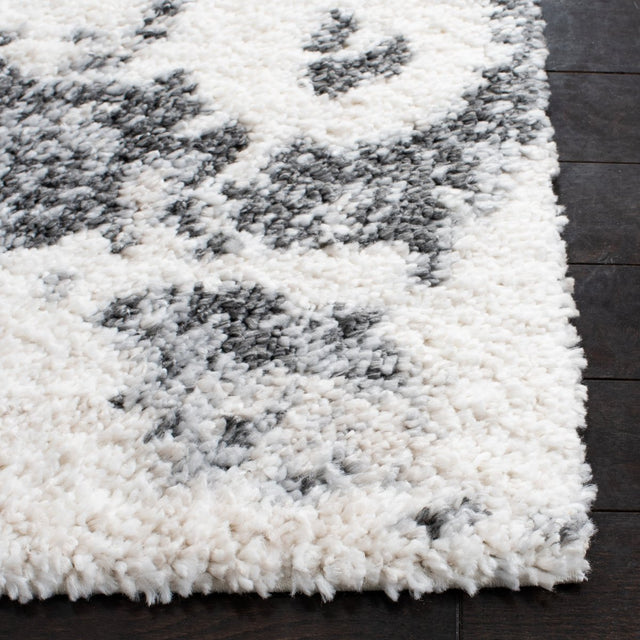 Safavieh Berber Shag Ber402F Grey/Ivory Rugs.