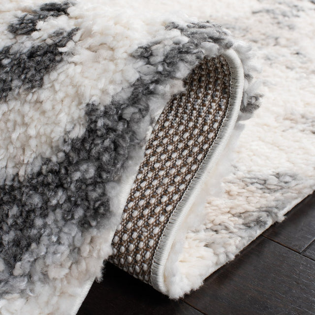 Safavieh Berber Shag Ber402F Grey/Ivory Rugs.