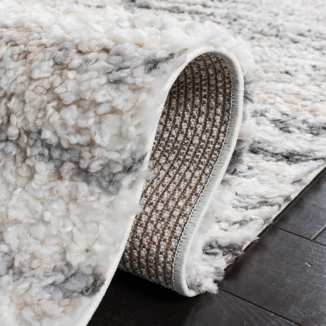 Safavieh Berber Shag Ber404F Grey/Ivory Rugs.