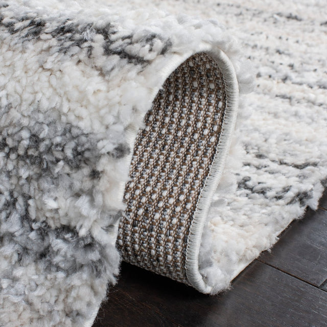 Safavieh Berber Shag Ber406F Grey/Ivory Rugs.