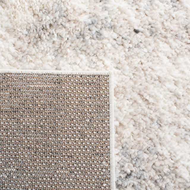 Safavieh Berber Shag Ber408A Ivory/Grey Rugs.