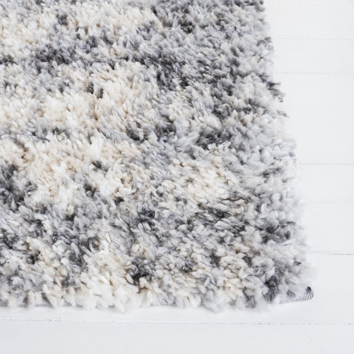 Safavieh Berber Shag Ber410F Grey/Ivory Rugs.