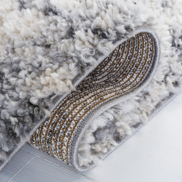 Safavieh Berber Shag Ber410F Grey/Ivory Rugs.