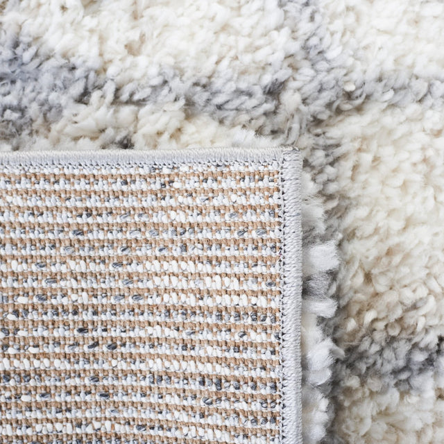 Safavieh Berber Shag Ber410F Grey/Ivory Rugs.