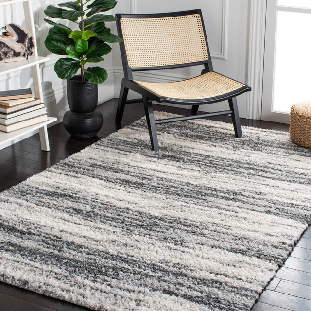 Safavieh Berber Shag Ber412H Charcoal/Grey Rugs.
