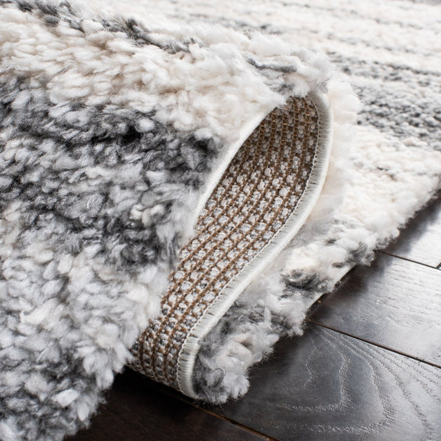 Safavieh Berber Shag Ber412H Charcoal/Grey Rugs.