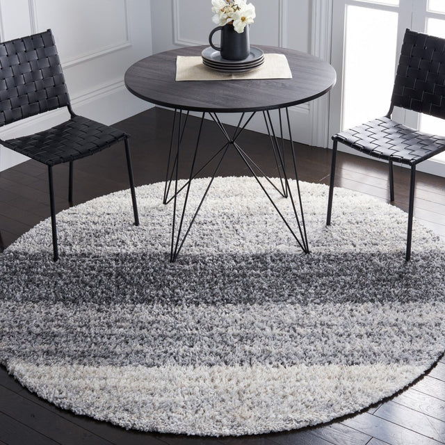 Safavieh Berber Shag Ber414F Grey/Charcoal Rugs.