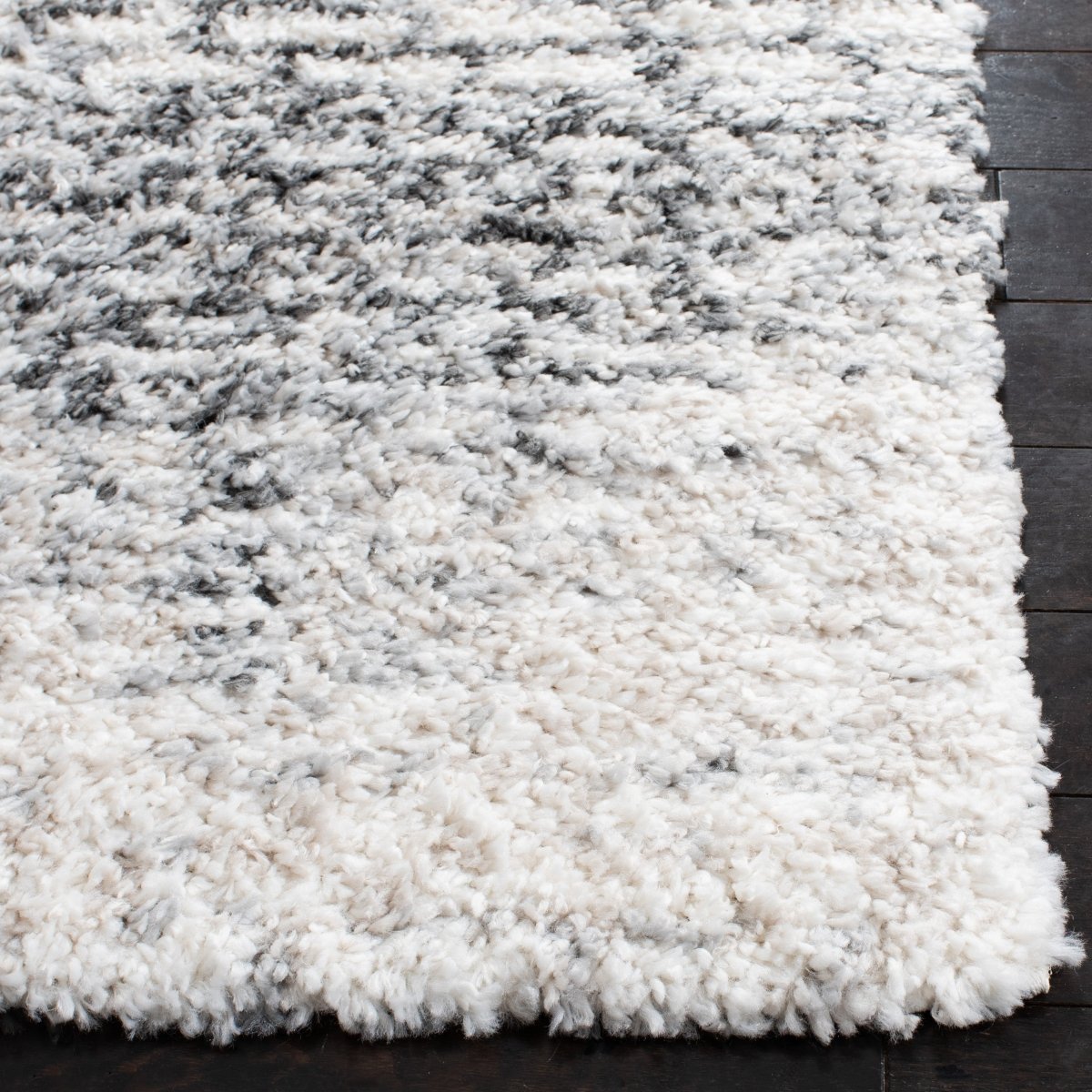 Safavieh Berber Shag Ber418H Charcoal/Grey Rugs.