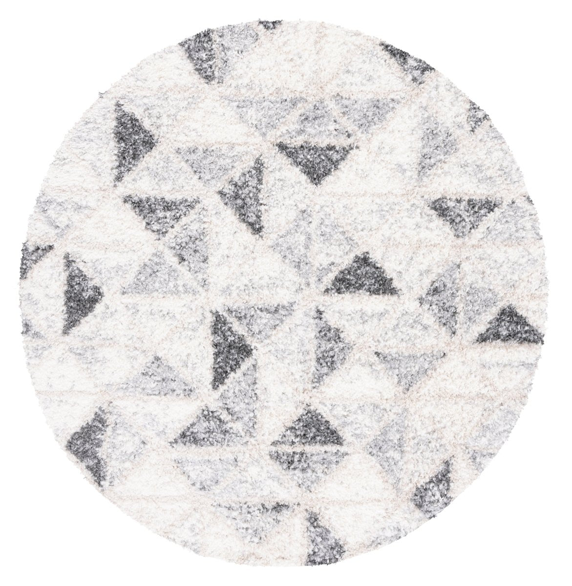 Safavieh Berber Shag Ber422F Grey/Ivory Rugs.