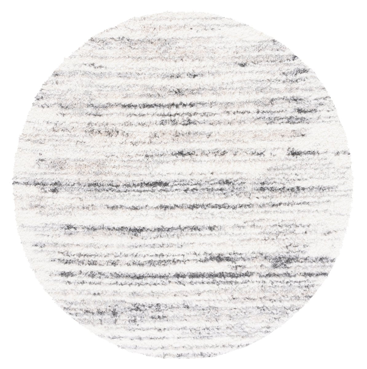Safavieh Berber Shag Ber424A Ivory/Grey Rug.