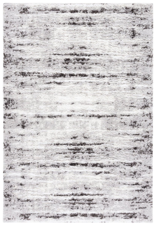 Safavieh Berber Shag Ber539F Grey/Dark Grey Rug.