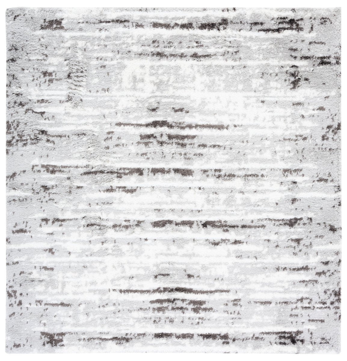 Safavieh Berber Shag Ber539F Grey/Dark Grey Rug.