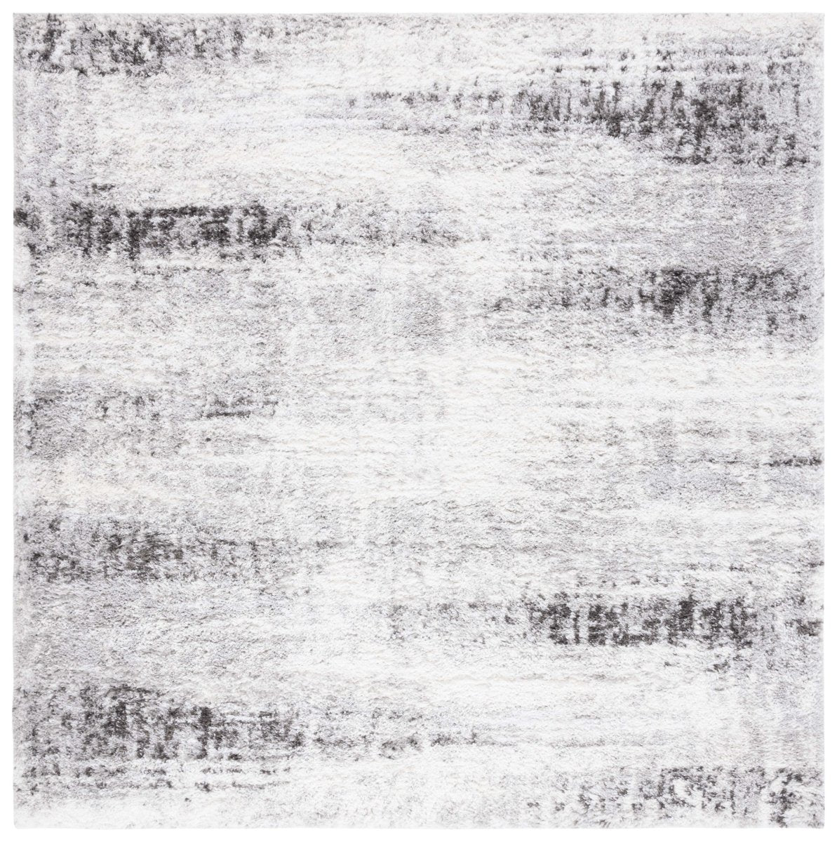 Safavieh Berber Shag Ber551F Grey/Dark Grey Rug.