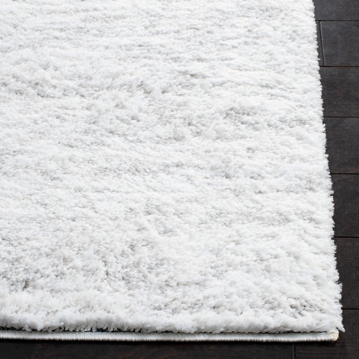 Safavieh Berber Shag Ber563F Ivory/Light Grey Rug.