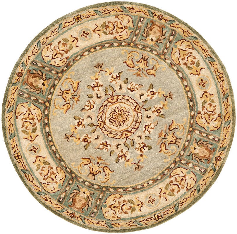 Safavieh Bergama brg174a Light Blue / Ivory Rugs.