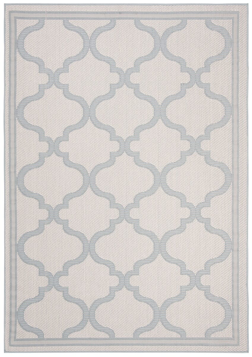 Safavieh Bermuda Bmu810D Ivory/Light Blue Rug.
