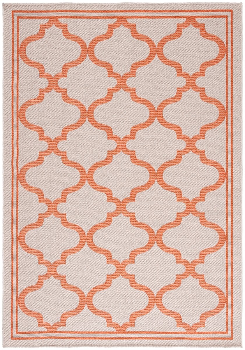 Safavieh Bermuda Bmu810F Ivory/Rust Rug.
