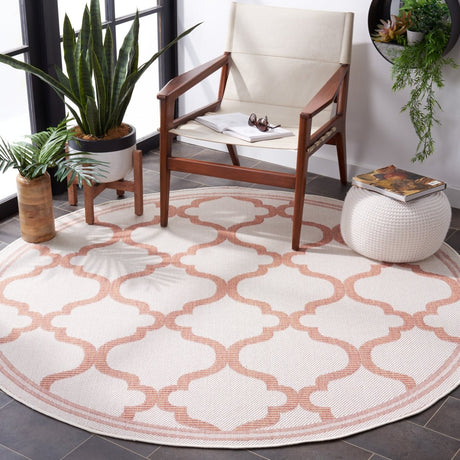 Safavieh Bermuda Bmu810F Ivory/Rust Rug.