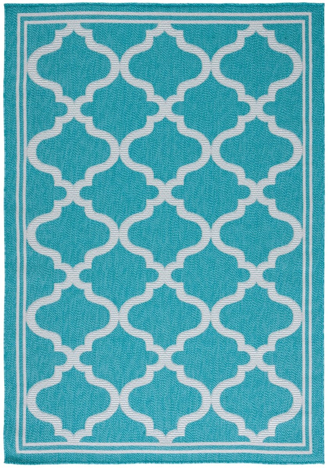 Safavieh Bermuda Bmu810J Aqua/Grey Rug.