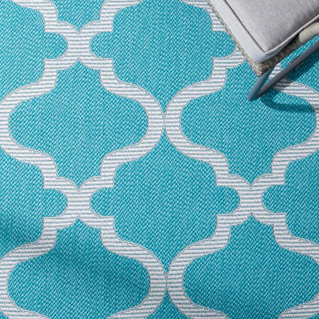 Safavieh Bermuda Bmu810J Aqua/Grey Rug.