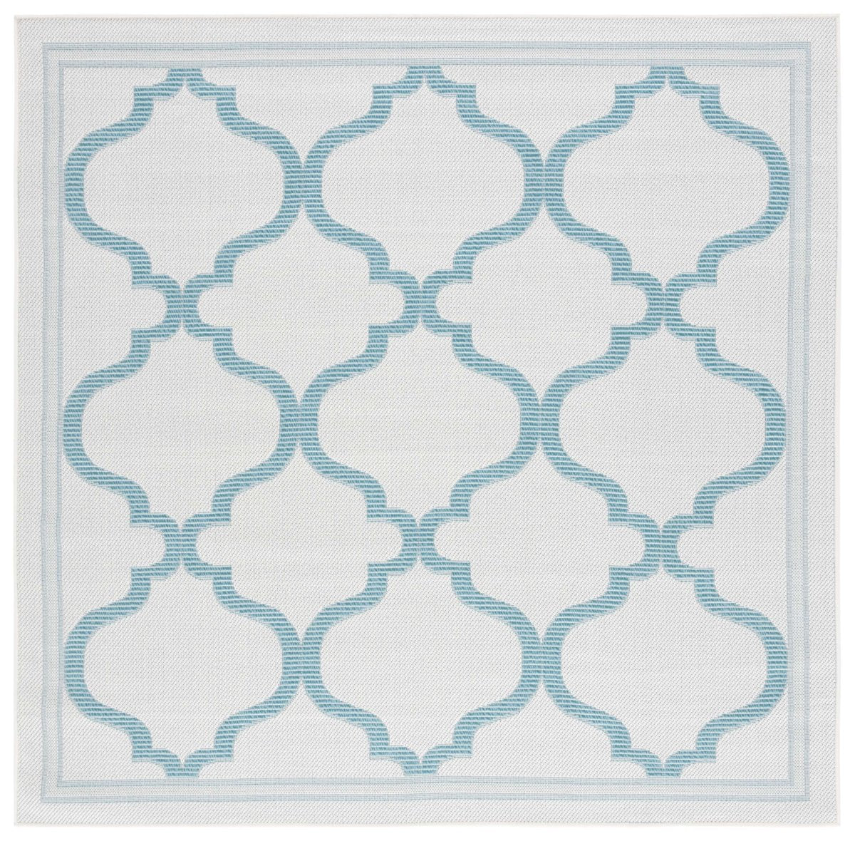 Safavieh Bermuda Bmu810K Beige/Aqua Rug.