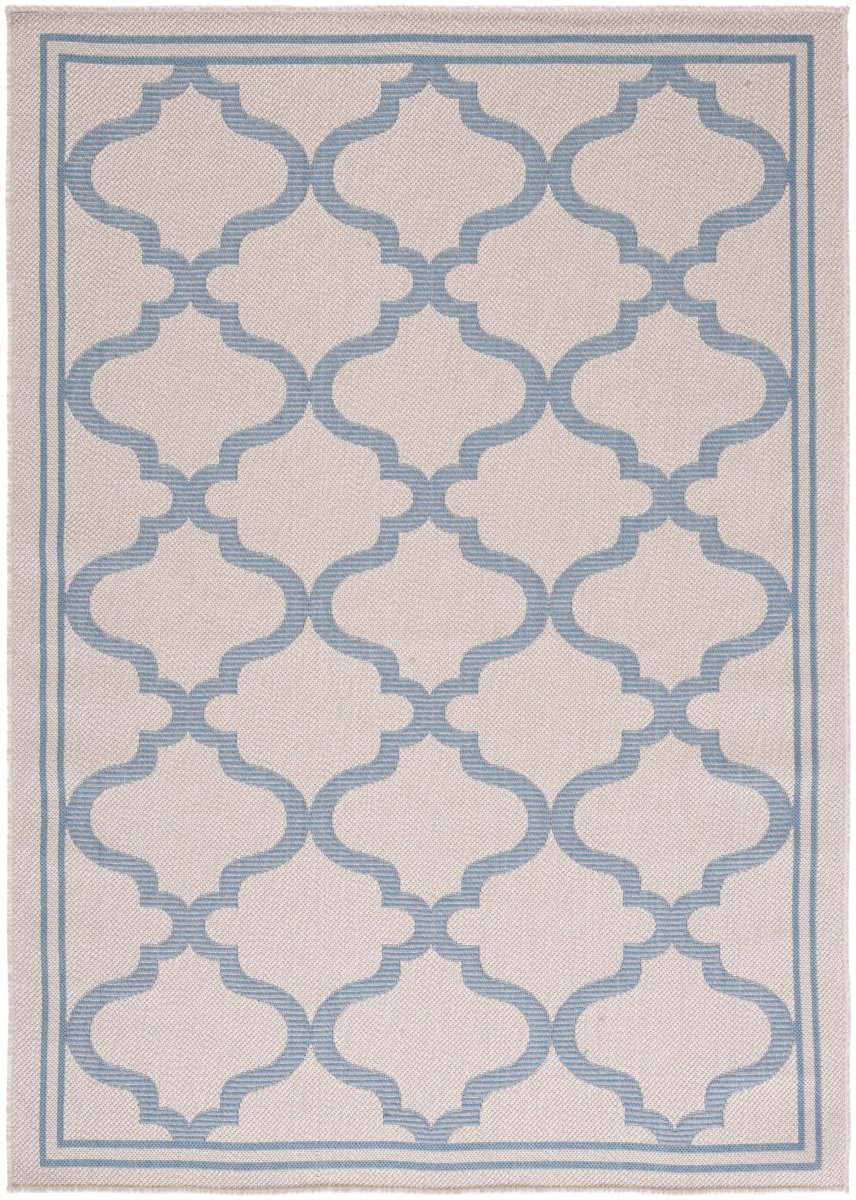 Safavieh Bermuda Bmu810L Ivory/Blue Rug.
