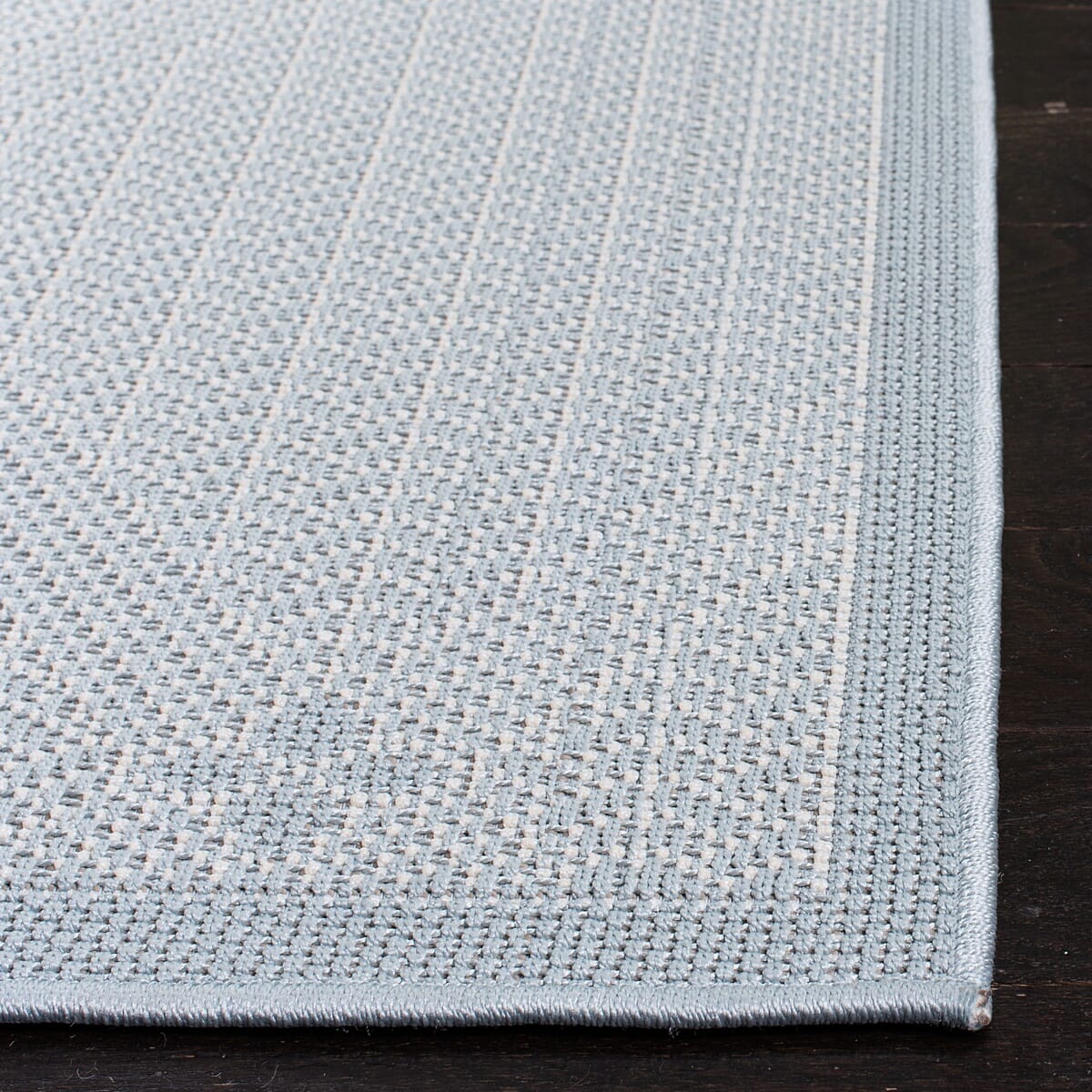 Safavieh Bermuda Bmu811M Light Blue / Ivory Rugs.