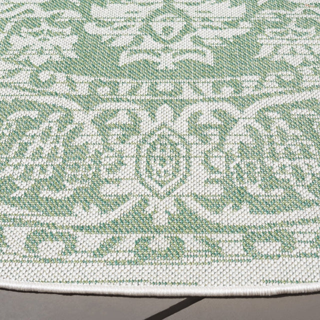 Safavieh Bermuda Bmu813Y Green/Ivory Rug.